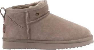 Warmbat Durack Suede Boot - Dames - Winterlaarzen - Beige - 42 EU - Wol - Schoenen