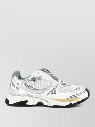 Versace leather low-top sneakers