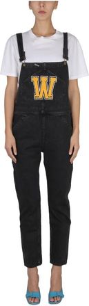 Washington Dee-Cee Losvallende Overall - Dames - Jumpsuits - Zwart - W27 - Katoen - Jumpsuits & Playsuits