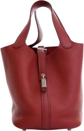 Herm&egrave;s Pre-owned Hermes Clemence Picotin Lock 18 XP3J81EQ2V2OAHIV