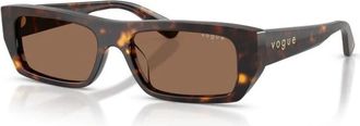 Vogue Eyewear Vo 5657Su Zonnebrillen - Dames - Zonnebrillen - Bruin - 53 MM - Accessoires