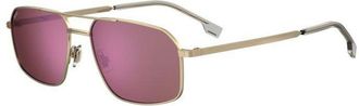 BOSS Boss 1603/S J5G/4S Mens Sunglasses Gold Size 58