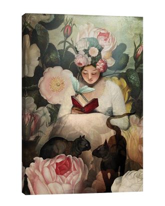 iCanvas Icanvas The Reading Wall Art By Catrin Welz-Stein