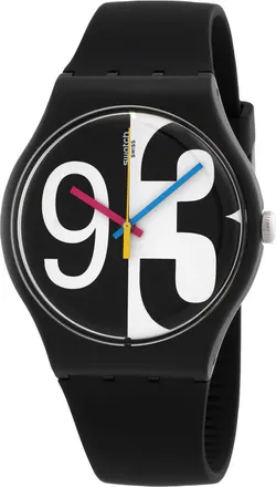 Swatch Zoomzang Quartz Black Dial Unisex Watch SUOB141