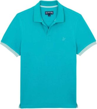 Vilebrequin Tops, Heren, Groen, 3Xl, Katoen, Effent katoenen poloshirt voor heren
