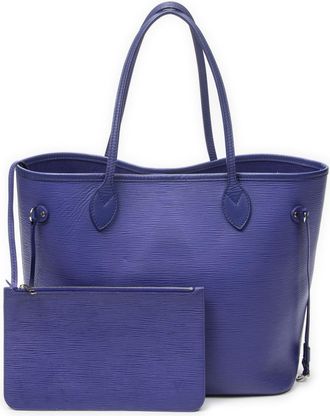 Louis Vuitton Pre-owned Womens Neverfull MM Shoulder Bag - Purple - One Size