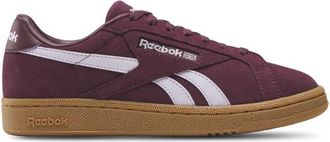 Reebok Womens Club C Grounds UK - Shoes Black Cherry/Black Cherry/Digital Gleam Size 11.0