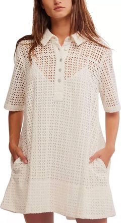 Free People Remino Eyelet Dress In White