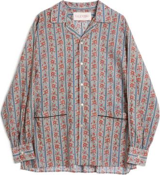 Valentino Garavani Voyage Imaginaire pyjamashirt - Grijs