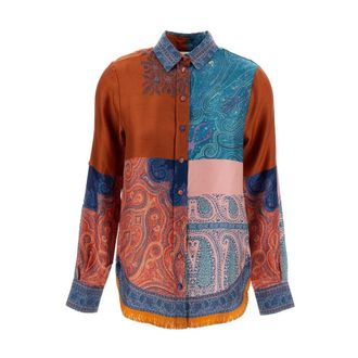 Pierre-Louis Mascia Donna, Camicette, Multicolore, M, new