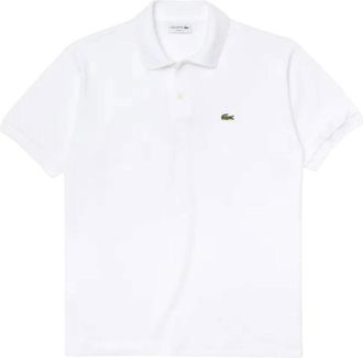 Lacoste Tops, Heren, Wit, L, Katoen, L.12.12 Polo
