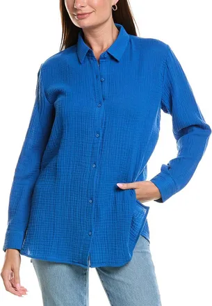 Eileen Fisher Eileen Fisher Lofty Gauze Classic Shirt