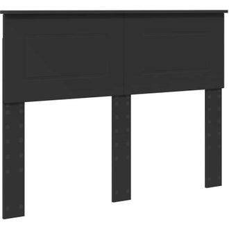 vidaXL Headboard Black Oak 120 cm Engineered wood vidaXL