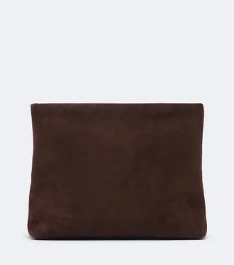 Nili Lotan Jerry suede clutch