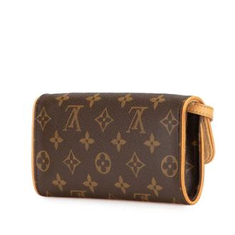 Louis Vuitton Pre-owned Cross Body Bags, female, Brown, Size: ONE SIZE Pre-owned Pochette Twin PM