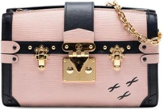 Louis Vuitton Pre-owned Cross Body Bags, female, Pink, Size: ONE SIZE Pre-owned The Trunk clutch