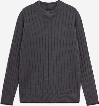 GR10K Rib Crew Workwear Knitwear