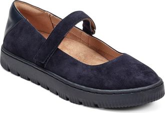Easy Spirit Kyliee Mary Jane Flat in Dark Blue at Nordstrom, Size 8.5