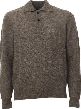 MC2 Saint Barth Regent Crewneck - Heren - Polos - Bruin - L - Tops