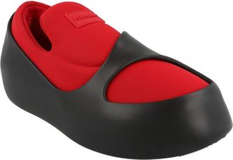 Ferragamo Lunar Paneled Slip-On Sneaker