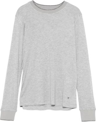 Lorena Antoniazzi T-shirt a maniche lunghe - Grigio