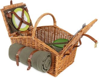 Picnic Time Dnu Picnic Time Somerset Picnic Basket For 2