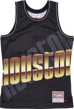 Mitchell & Ness Houston Rockets Basketbal Tanktop - Heren - Fitness - Veelkleurig - M - Polyester - Fitness