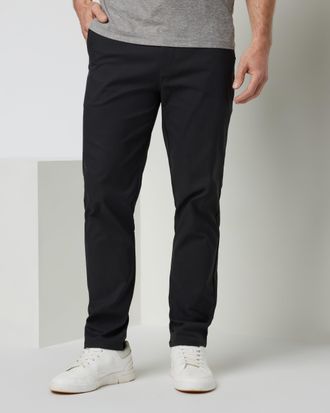 Vuori Clothing Cascade Tech Chino Pants Athletic Slim Fit 30 | Black | 28