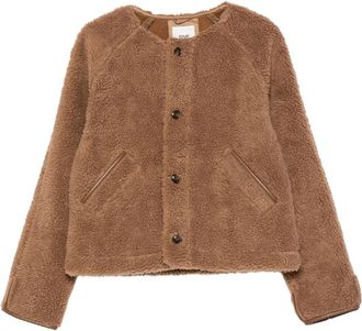 Five Jeans Mattea Teddy Jacket - Dames - Jassen - Bruin - S - Jassen