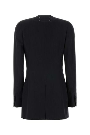 Maison Margiela Darkgreymelange Giacche E Gilet Jacket