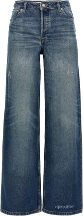 A.P.C. A.p.c., Dames, Jeans, Blauw, Maat: W28 Katoen
