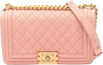 Chanel Pre-owned Vintage Shoulder Bag - Dames - Vintage Schoudertas - Roze - ONE Size - Vintage