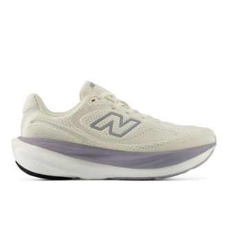 New Balance Womens 1080v15 in Beige/Grey Synthetic, size 3.5 Narrow