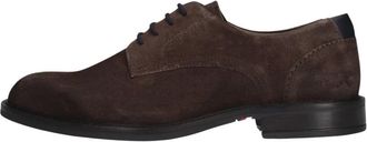Tommy Hilfiger Schoenen, Heren, Bruin, 41 EU, Leer, Corporate Dressy