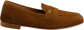 Santoni Vibe Loafer - Dames - Loafers - Bruin - 39 1/2 EU - Su&egrave;de - Schoenen