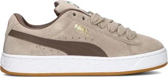 Puma Suede XL Dames Sneakers - Dames - Sneakers - Beige - 37 EU - Wol - Schoenen