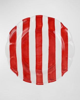 Vietri Amalfitana Stripe Salad Plate