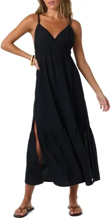 O'Neill Julez Sundress in Black at Nordstrom, Size Xx-Large