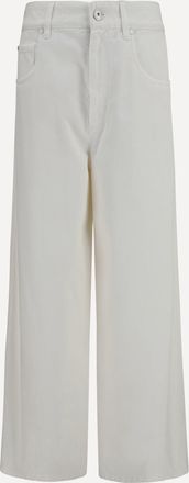 Brunello Cucinelli Jeans a palazzo a vita alta Woman 44