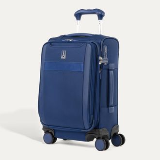 Travelpro Versapack + Lightweight Softside Expandable 20 Compact Carry On Spinner Luggage in Estate Blue at Nordstrom
