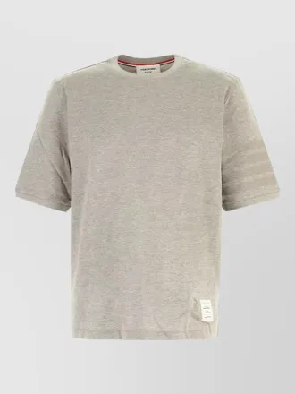 Thom Browne cotton crew neck short sleeve t shirt