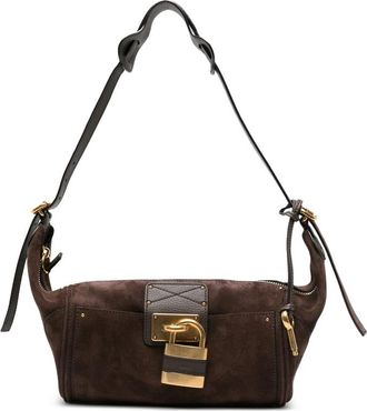 Chlo&eacute; Hobo Paddington Suede Crossbody Bag