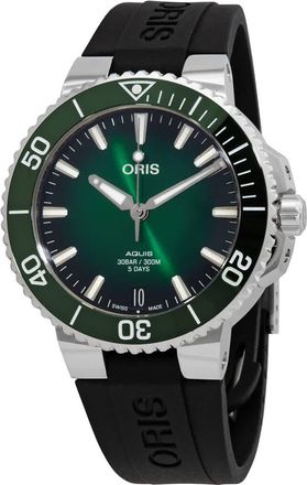 Oris Aquis Automatic Green Dial Mens Watch 01 400 7769 4157-07 4 22 74FC