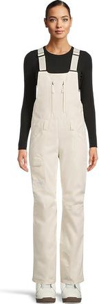The North Face Freedom Bib Womens Casual Pants White Dune : 2XL M, Polyester/Nylon