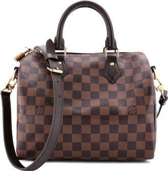 Louis Vuitton Speedy Bandouliere Bag Damier 25 satchel - Bruin