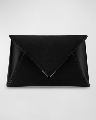 TYLER ELLIS Lee Small Satin Pouchette Clutch Bag