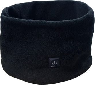 Generic Momolaa Unisex Snood,Winter Neck Warmer,Windproof Snoods for Men Women Heated Fleece Neck Gaiter USB Rechargeable Heated Thermal Snood,3 Heating Level