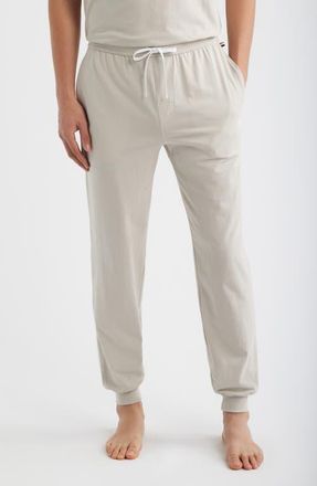 BOSS Mix Match Pajama Joggers in Open Grey at Nordstrom, Size Xx-Large