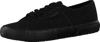 Superga Unisex Cotu Classic Trainers Trainers, Total Black, 9.5 UK