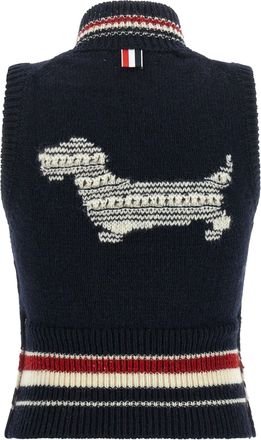 Thom Browne Hector Vest - Navy